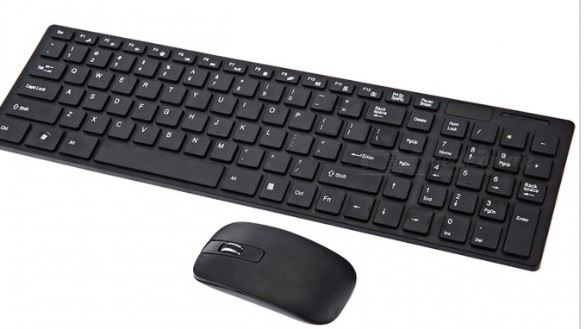 Ultra Thin Wireless Keyboard and Mouse